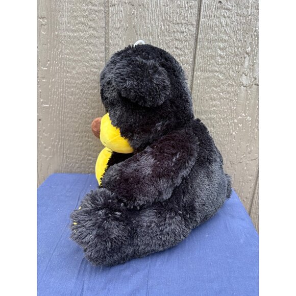 Dave & Busters Black & Yellow Plush Teddy Bear 19" Soft Stuffed Animal Toy Logo - Picture 6 of 10
